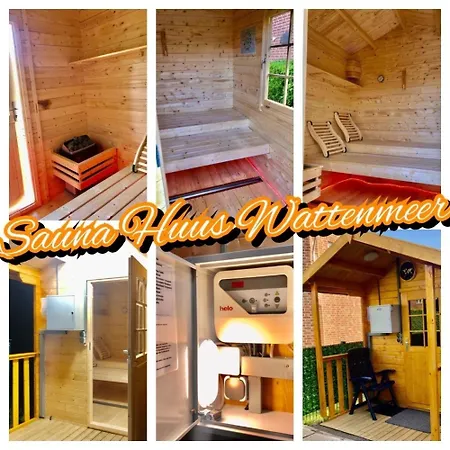 Huus Wattenmeer In Nessmersiel Mit Garten, Terrasse, Sauna, Raeder, Und Grill